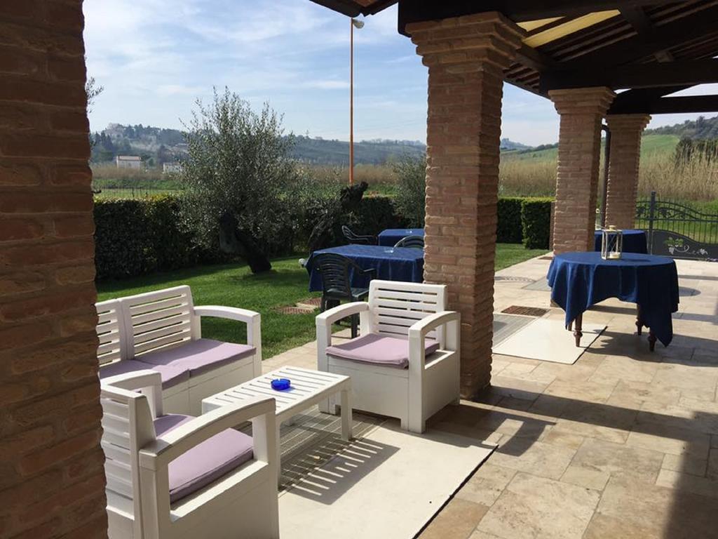 Вилла Agriturismo L'Infinito Gambettola Экстерьер фото